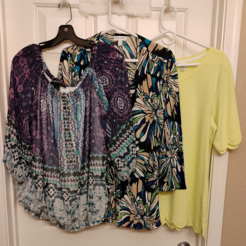 Group Of 3 Ladies Tops